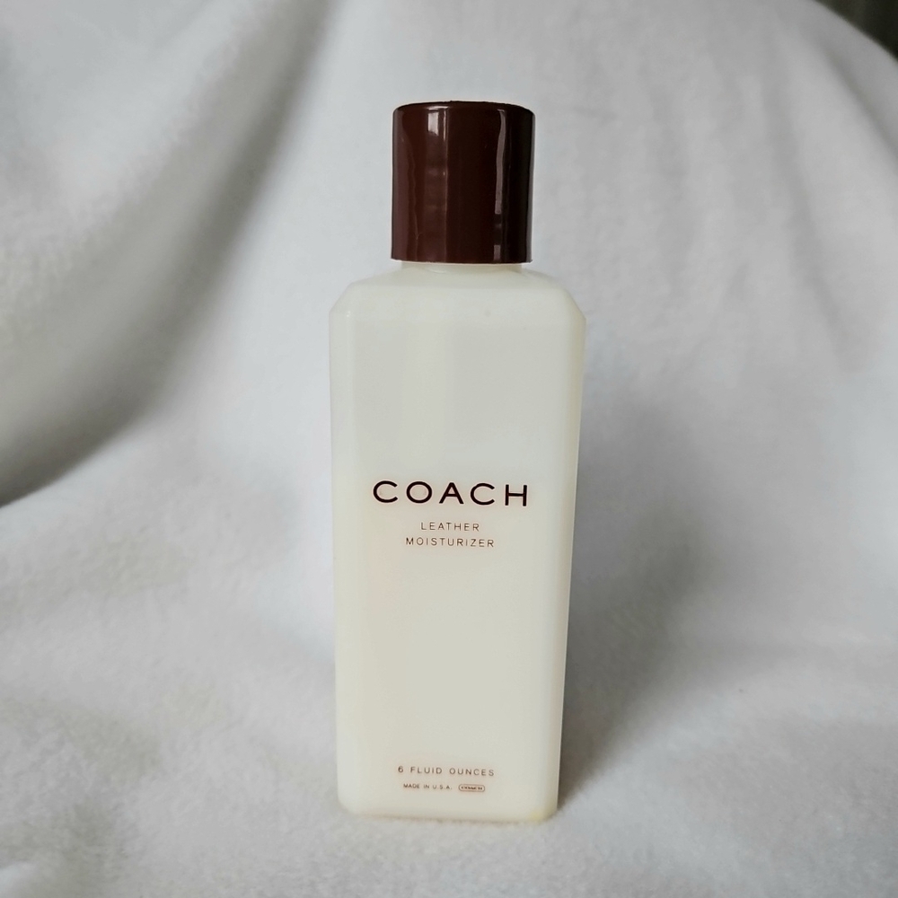 Coach Authentic Vintage Discontinued Leather Conditioner Moisturizer 6oz 3/4Full
